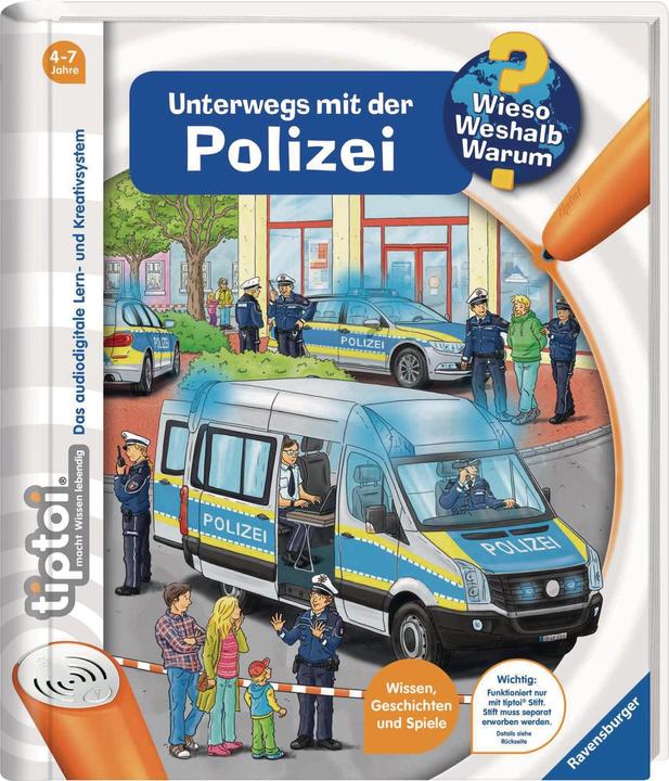 tiptoi Unterwegs mit Polizei (Deutsch, Karolin Küntzel, 2019)