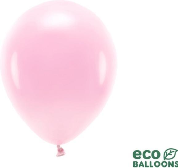 Actual product image Partydeco Eco Balloons Light Pink Pastel (10 x)