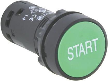 Produktbild Schneider Electric 22mm Push Button Flush Green NO "START"