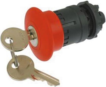 Image du produit Schneider Electric 22mm Key Release Emergency Stop Red 40mm