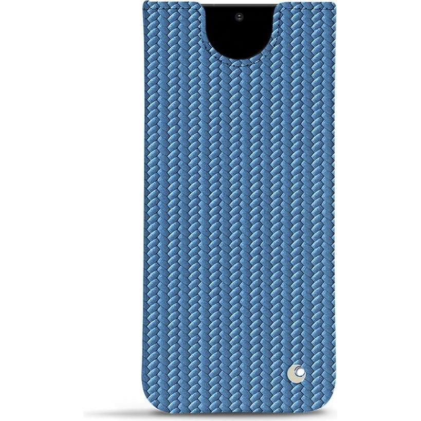 Noreve Lederschutzhülle (Samsung Galaxy S20 Ultra 5G), Smartphone Hülle, Blau