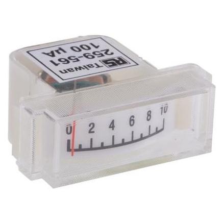 RS PRO Miniatur-Zustandsanzeige 100uA 0-10 (259561)