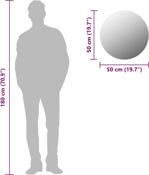 Actual product image VidaXL Piera (50 x 50 cm)