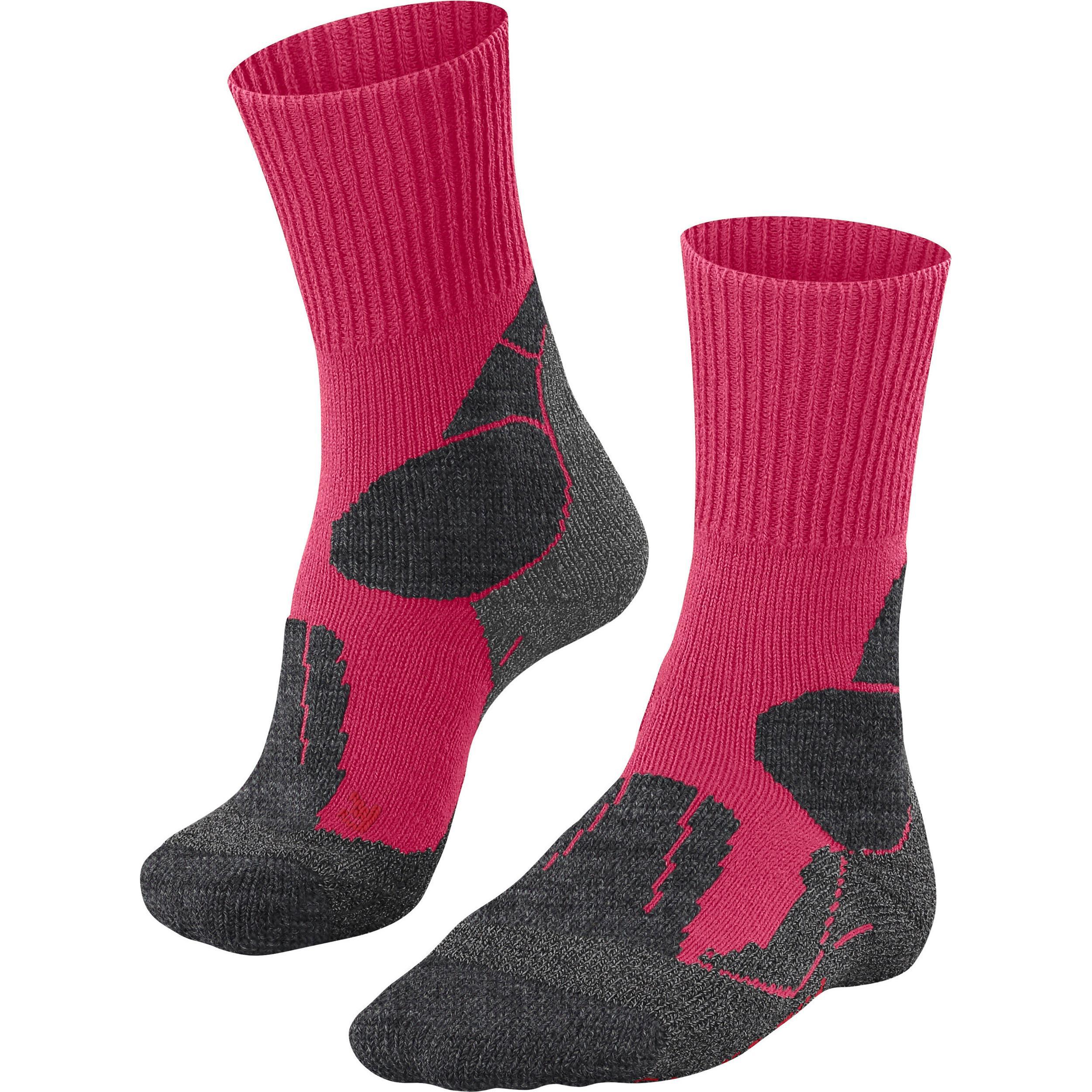 Falke, Damen, Sportsocken, TK1 Adventure Damen Trekking Socken (41 - 42), Rot