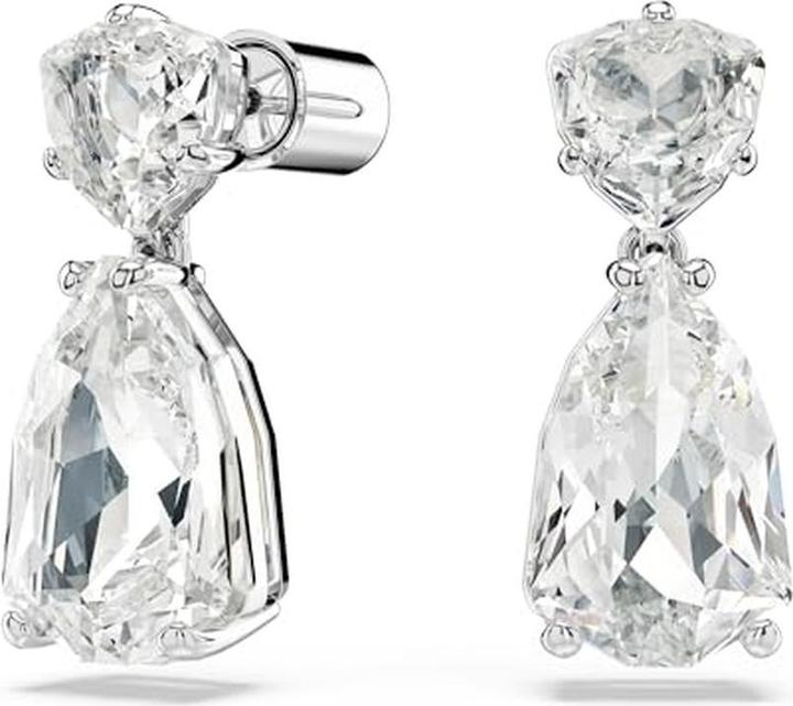 Immagine prodotto Swarovski Orecchini a goccia Mesmera Vari Tagli Bianco (Metallo)