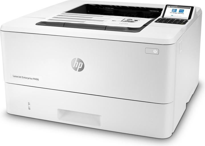 Actual product image HP LaserJet Enterprise M406dn Mono, Laser, 38ppm (Laser, Black and white)
