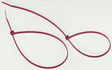 Actual product image HellermannTyton Closure tape T18R gray (Plastic cable ties, 101.60 mm, 100 pcs.)