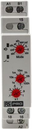 Produktbild RS PRO Time Relay Multi-function 12-240Vac/dc