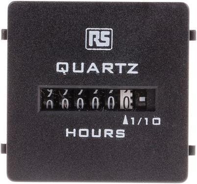 Produktbild RS PRO Hours Run Meter 48 x 48mm 10-80Vdc
