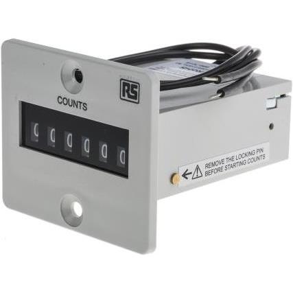 Thumbnail - Rs Pro, Energiemessgerät, Electromech Impulse Counter 56x48mm 220V