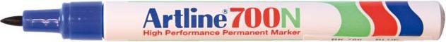 Immagine prodotto Artline 700, Blu, Punta a proiettile, Blu, Bianco, 0,7 mm, Inchiostro a base di alcool, RoHS (12x)