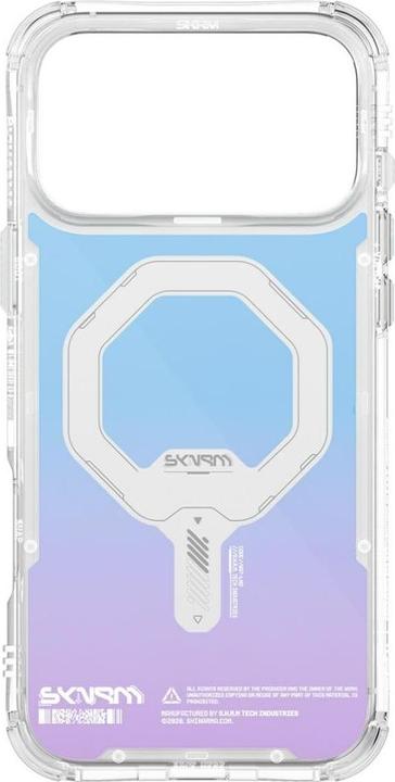 Actual product image Skinarma Myst case for iPhone 17 Pro Max Magnetic Charging hologram (Apple iPhone 17 Pro Max)