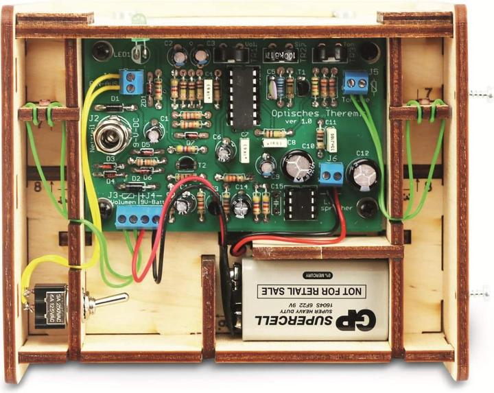 Actual product image Pollin Electronic Optical Theremin Kit V1.0