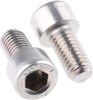 Produktbild RS PRO Schrauben Zylinderkopf rostfrei M8x16mm