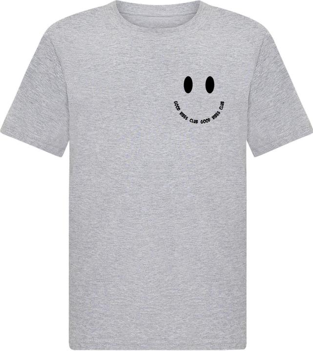 Produktbild Merchcode Kids Good Vibes Club Front for Light - Basic Tee - 184965 (146, 152)