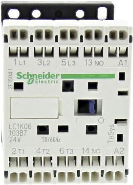 Actual product image Schneider Electric Contactor 24VAC 2.2kW