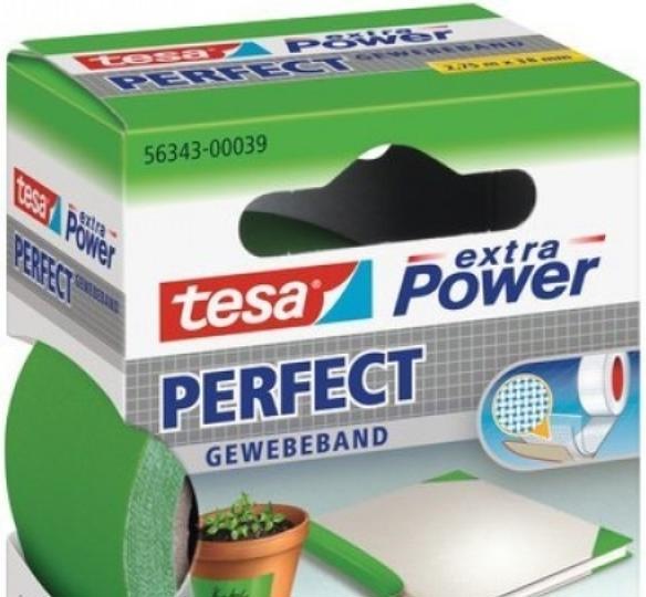 Actual product image tesa EXTRA POWER PERFECT fabric tape, fabric-reinforced duct tape (38 mm)