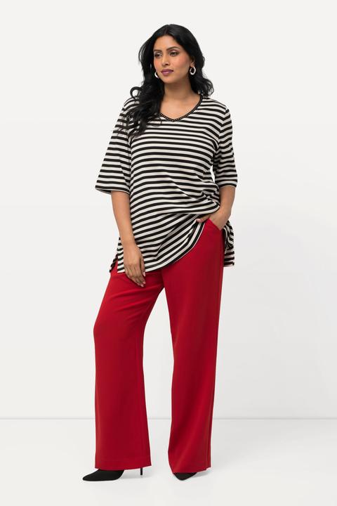 Immagine prodotto Ulla Popken Pantaloni con taglio della gamba ampio e dritto e cintura elastica (42)