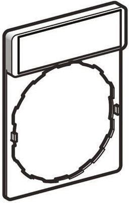 Actual product image Schneider Electric Legend plate,stop start