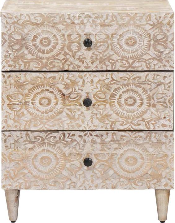 Produktbild vidaXL Bettschrank (33 x 50 x 60 cm)