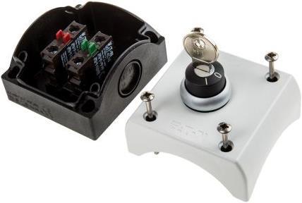 Actual product image Eaton Pushbutton station IP66 1normally open contact 1normally closed contact