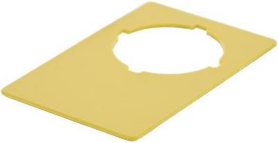 Produktbild Eaton Not-Halt-Schild 33x50mm blank