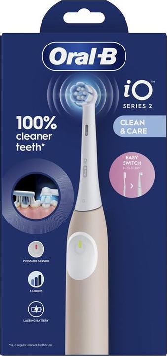 Actual product image Oral-B iOS2.1C9.0 Calm Pink (Oscillating toothbrush)