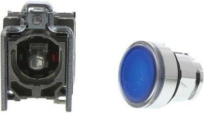 Produktbild Schneider Electric Leuchtdrucktaster 1Ö 1S blau