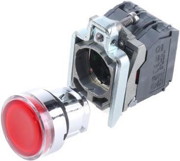 Produktbild Schneider Electric Leuchtdrucktaster 1Ö 1S rot