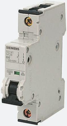Image du produit Siemens Disjoncteur 1 pôle 20A type B