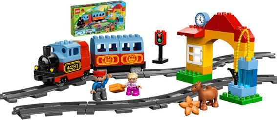 Produktbild LEGO Eisenbahn Starterset (10507)