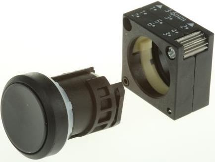 Produktbild Siemens Drucktaster schwarz