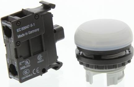 Produktbild Eaton Leuchtmelder flach LED weiß