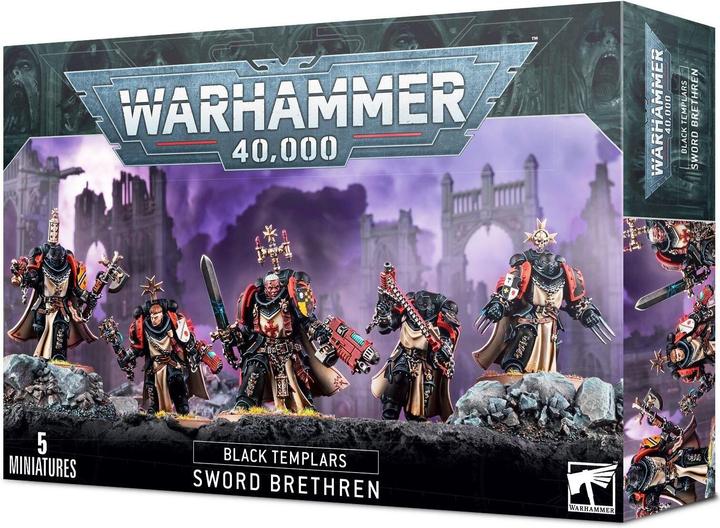 Actual product image Games Workshop Black Templars Sword Brethren (Plastic)