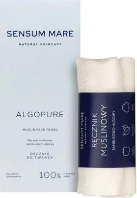 Sensum Mare Algopure Musselin-Gesichtstuch aus Bambus und Algen (Reinigungstücher Gesicht)