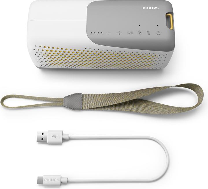 Produktbild Philips Bluetooth Speaker TAS4807W Weiss (12 h, Akkubetrieb)