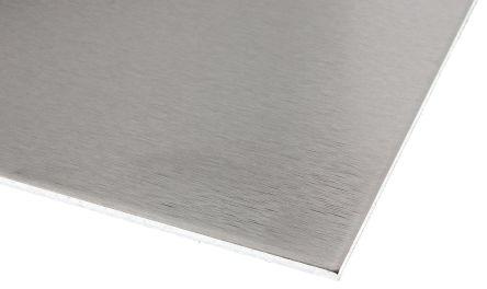 Produktbild RS PRO Aluminiumblech SIC 1050A 500x300x2mm (300 mm, 500 mm, 2 mm)