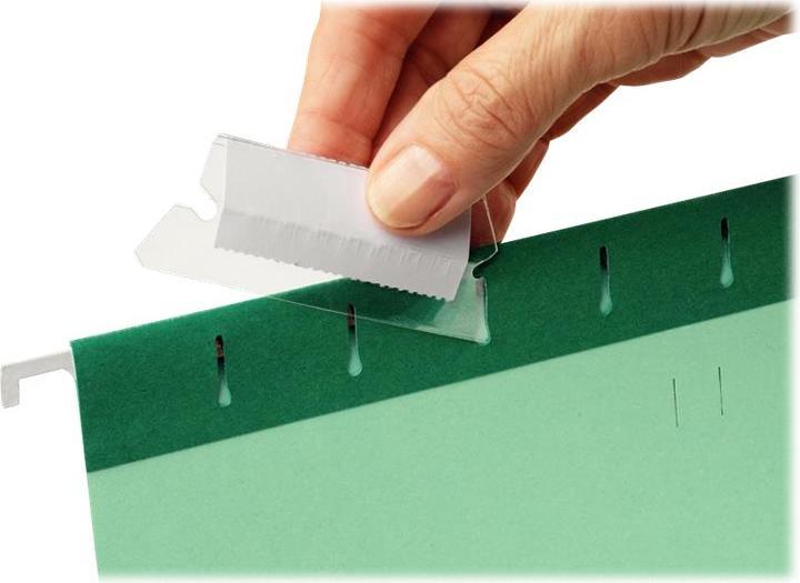 Actual product image Leitz Title Tabs Clar 50mm