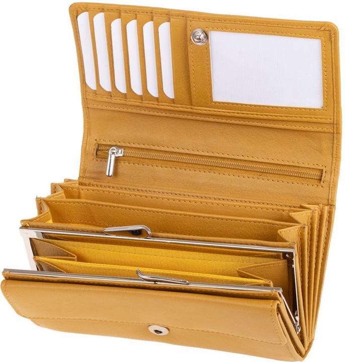 Immagine prodotto Mika Portafoglio da donna, in pelle, colore: verde