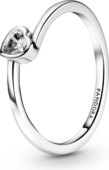 Immagine prodotto Pandora Anello con cuore inclinato (52, 925 Argento)