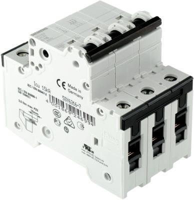 Actual product image Siemens Circuit breaker 5SY6 16A type C 6kA
