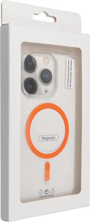 Produktbild OEM Back panel cover Drop Glue Colorful Ring Mag Cover compatible with MagSafe for IPHONE 13 orange (Apple iPhone 13)