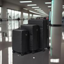 Immagine prodotto Jet Lag valigia nera x3 45l 70l 90l (45 l)
