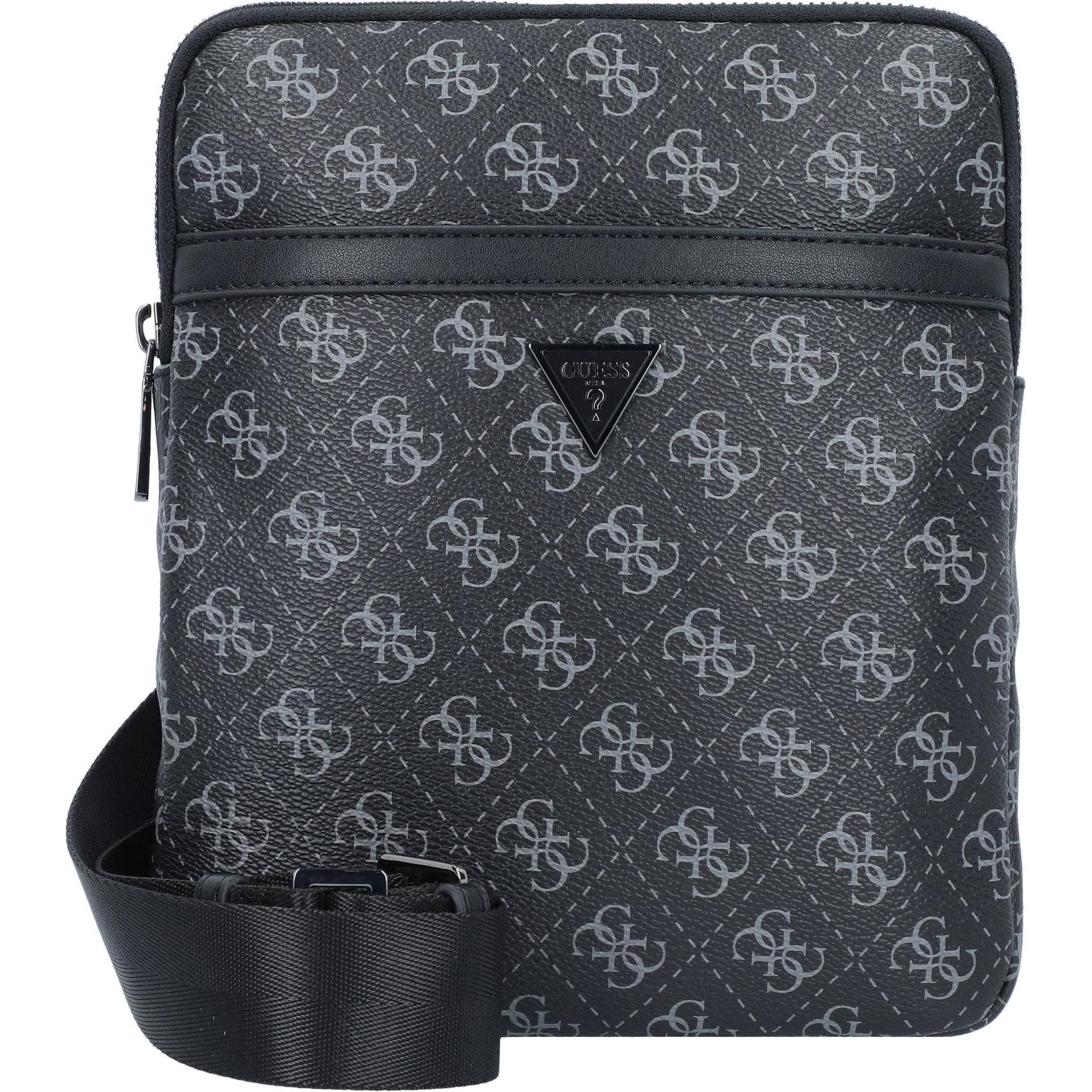Guess, Handtasche, Vezzola Umhängetasche 20 cm, Schwarz