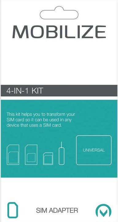 Actual product image Mobilize 4in1 Sim Adapter