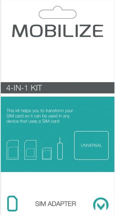 Immagine prodotto Mobilize Adattatore Sim 4in1
