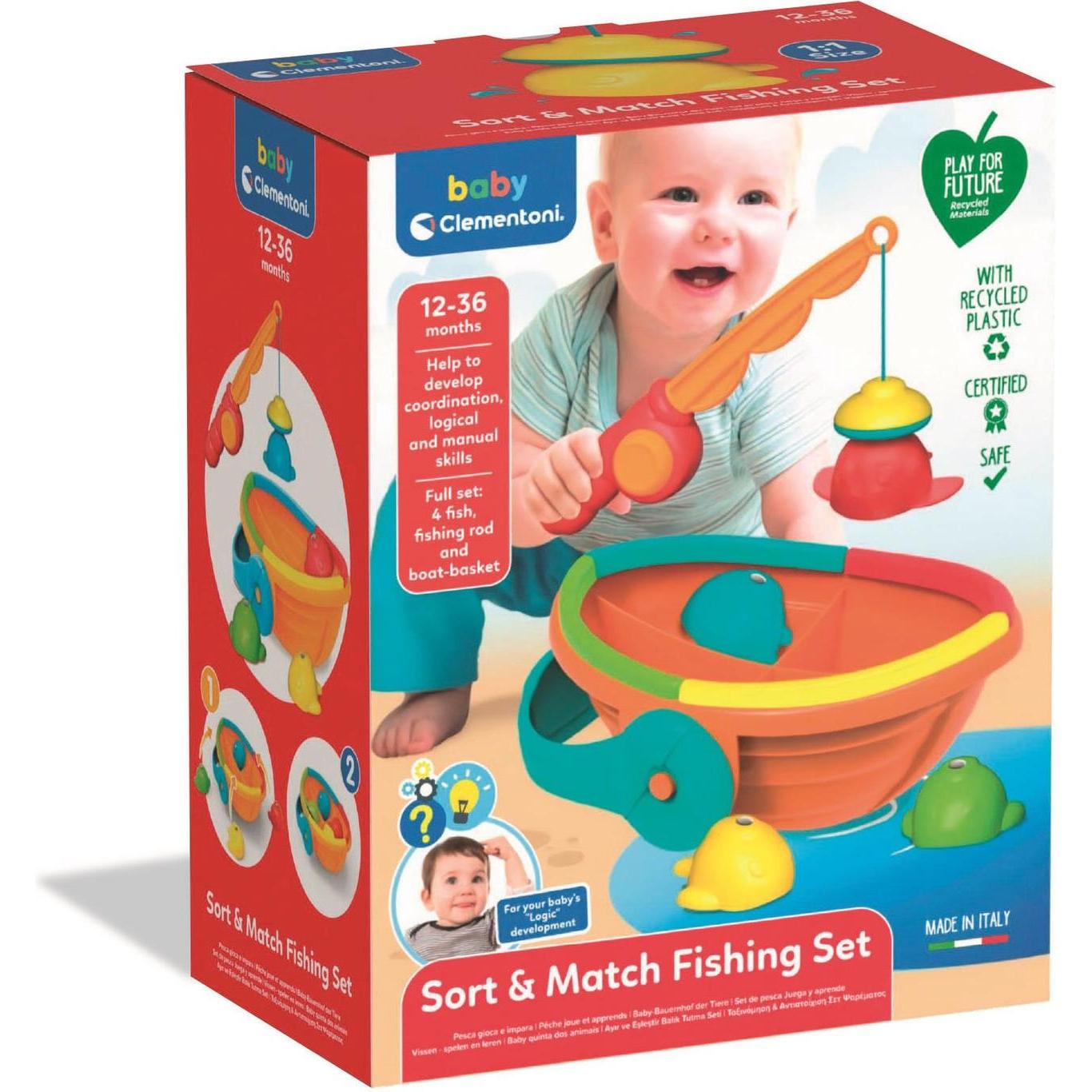 Clementoni Baby-Angelrute mit Boot PFF 17717