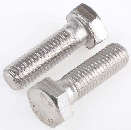 Produktbild RS PRO Sechskant Schrauben, M12x40mm (1 Schraube pro Stück)