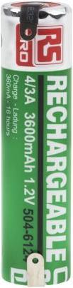 Image du produit Rs Pro Accu NiMH 4/3A 1,2V 3600mAh (4/3 A, 3600 mAh)