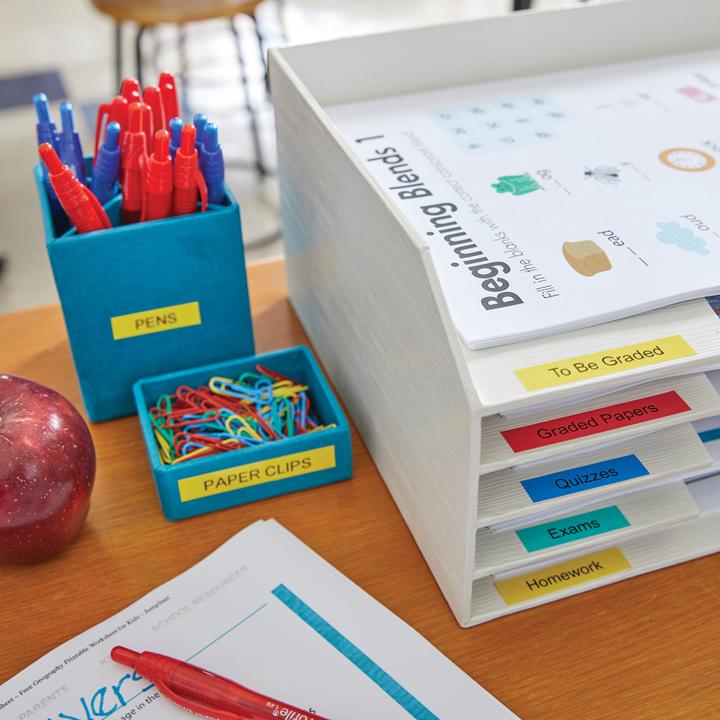 Produktbild Dymo S0720720 Standardband (0.90 cm, Rot)